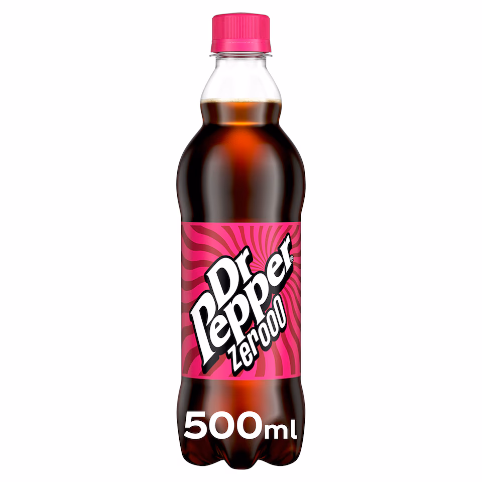 Dr Pepper Zero 500Ml