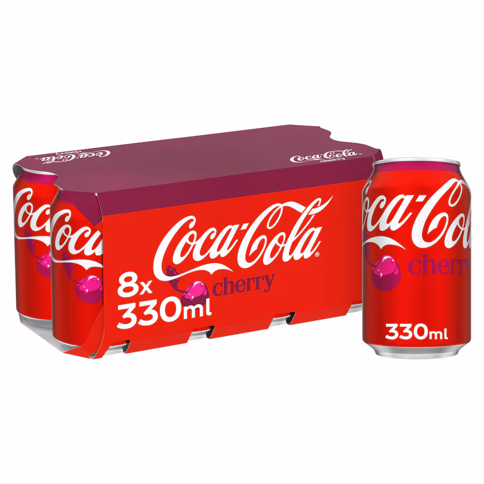Coca-Cola Cherry 8 x 330ml