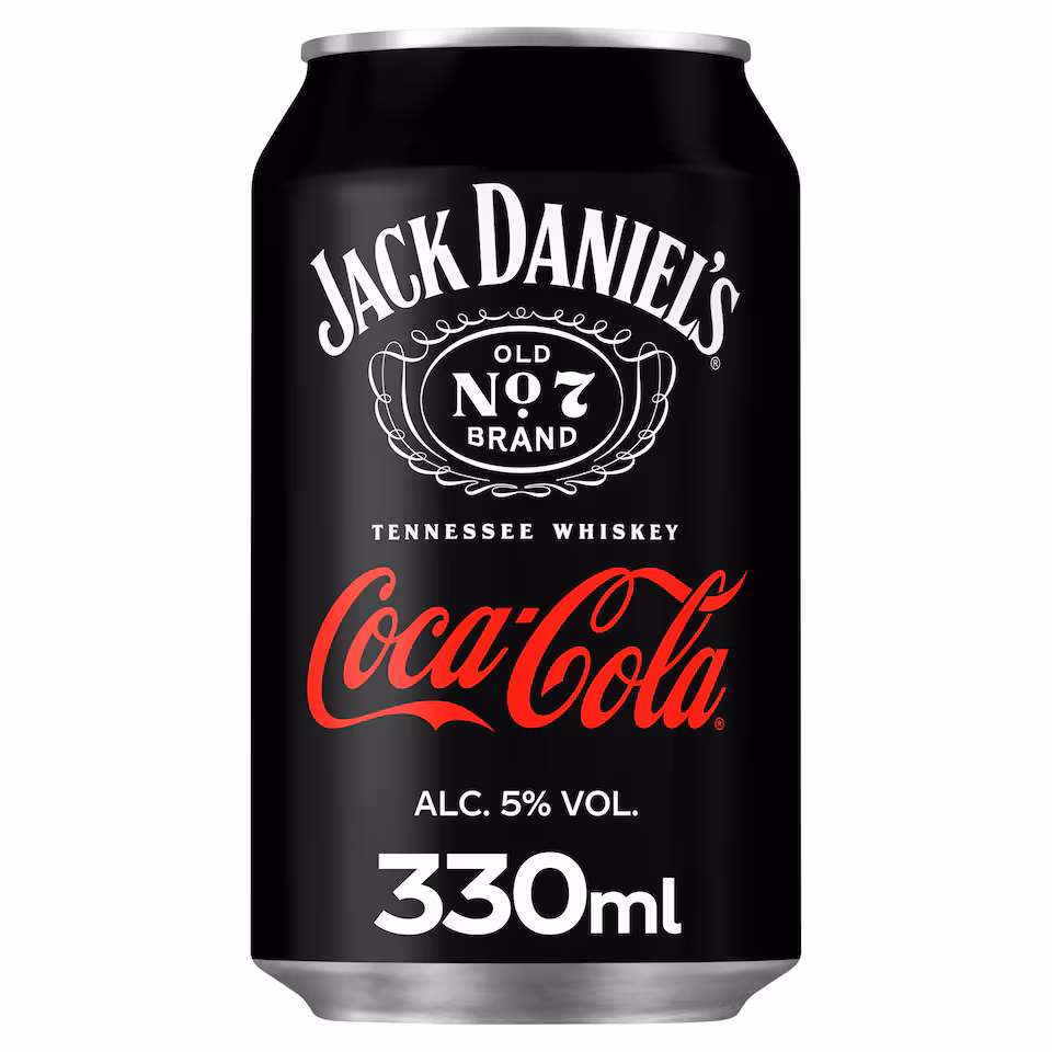 Jack Daniel's Whiskey & Coca-Cola 330Ml