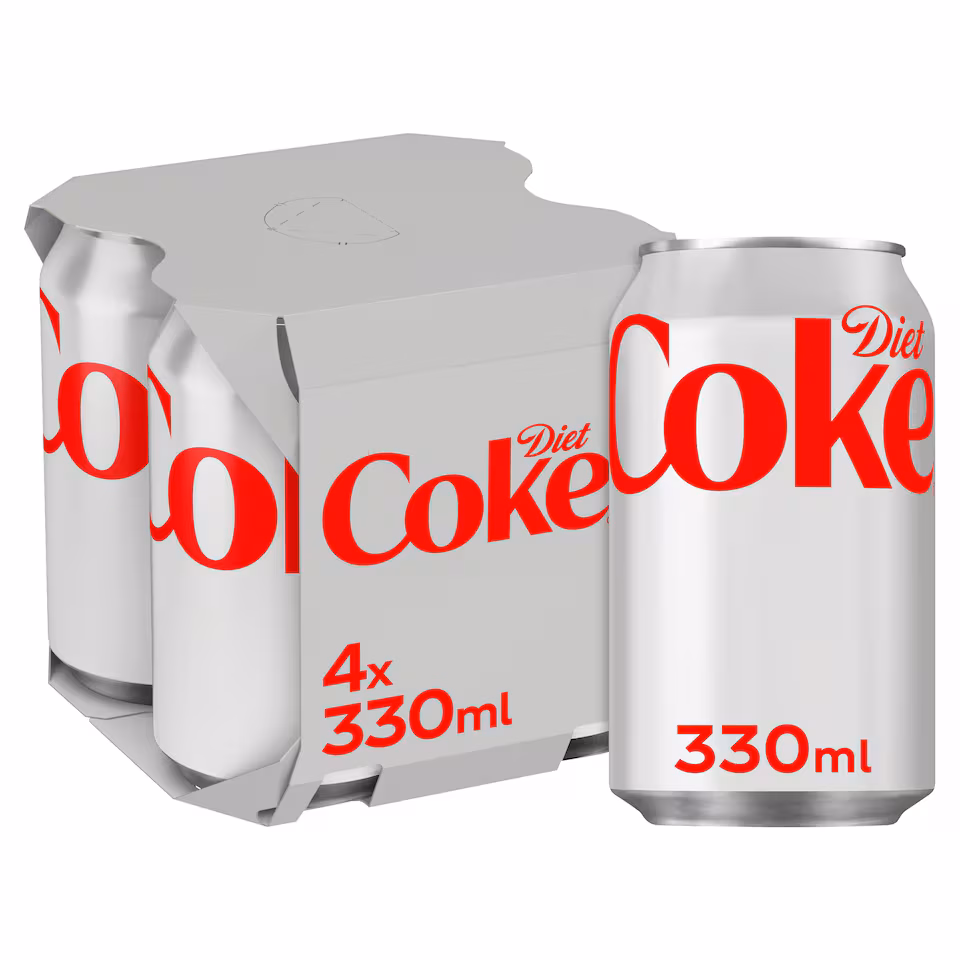 Diet Coke 4X330ml 4X330ml