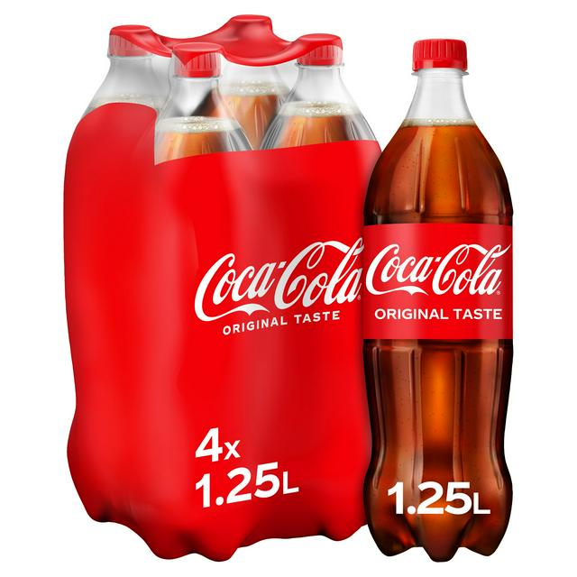 Coca-Cola Original Taste 4 x 1.25L