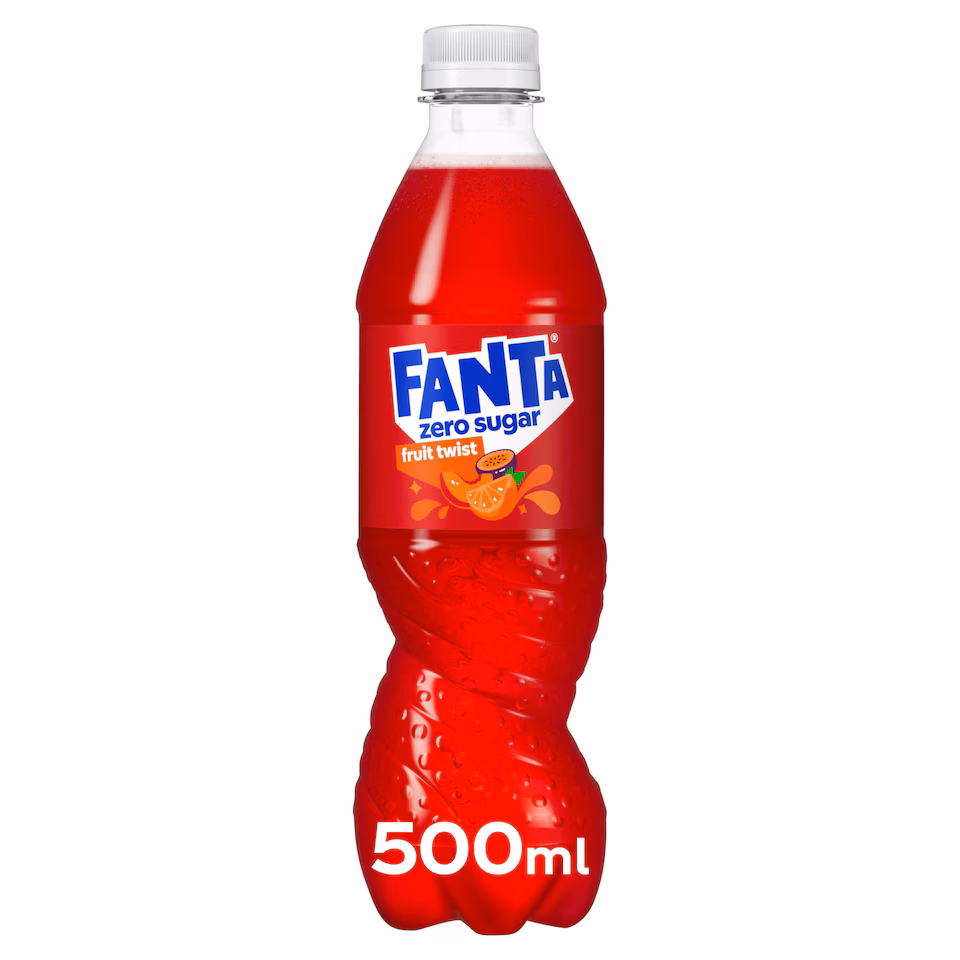 Fanta Fruit Twist Zero 500Ml