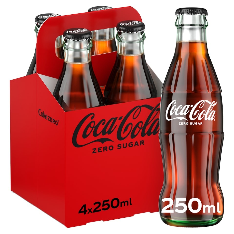 Coca-Cola Zero Sugar 4x250ml