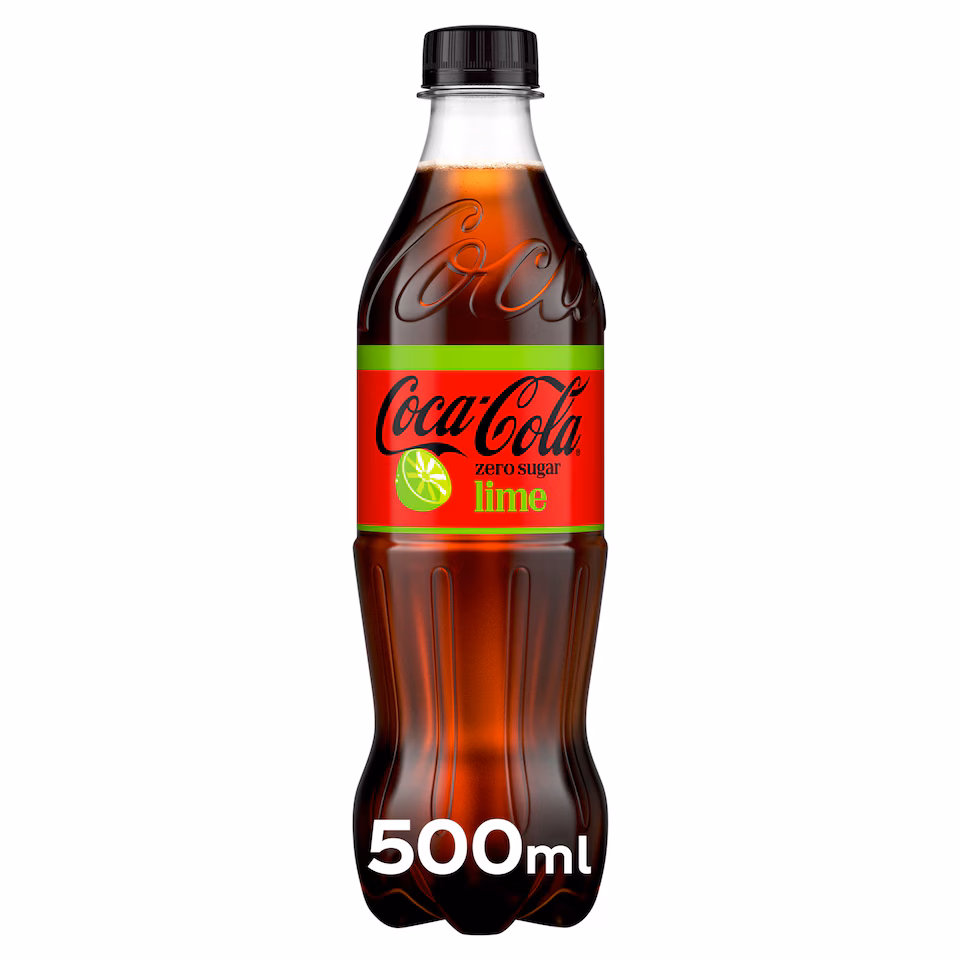 COCA-COLA ZERO FLAVOUR LIME 0.5 L