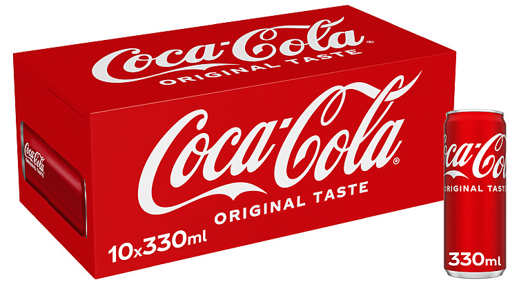 Coca-Cola 0,33lx10 boks Sleek