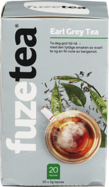 Fuze Tea Earl Grey 12 X20 Poser