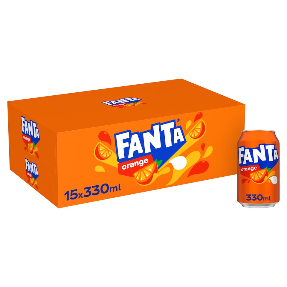 Fanta Orange 15x330ml Multipack