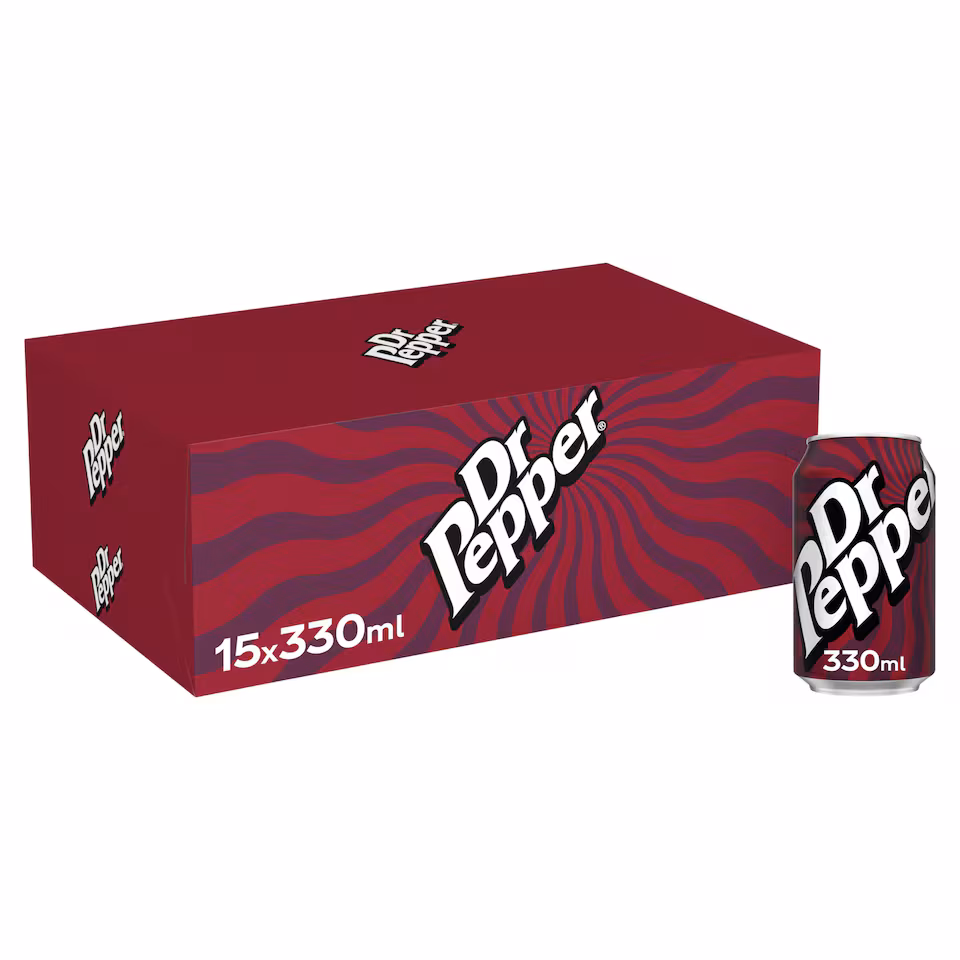 Dr Pepper 15x330ml Multipack