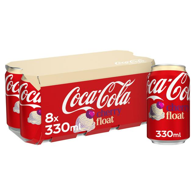 Coca-Cola 8 x 330ml Cherry Float Cans