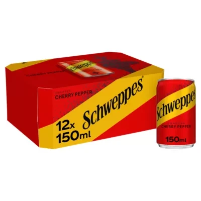 Schweppes Cherry Pepper 12 x 150ml Cans