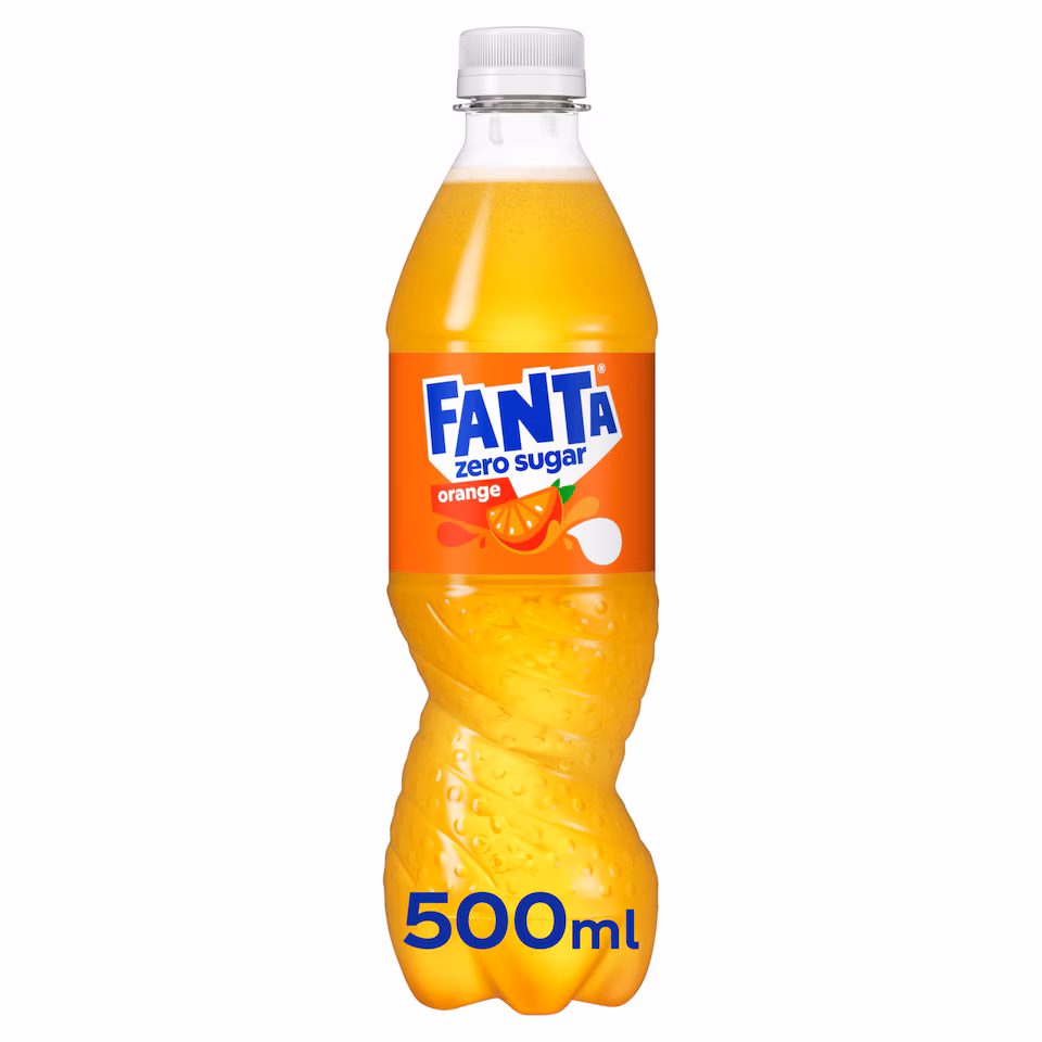 Fanta Zero Sugar Orange 500ml