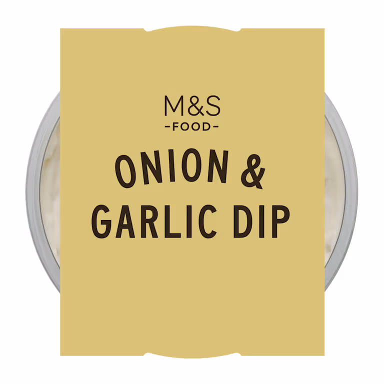 M&S Zingy Onion and Garlic Dip