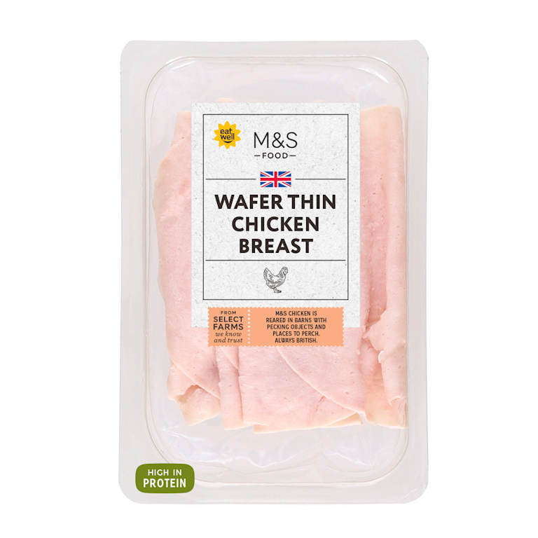 M&S British Wafer Thin Chicken Breast