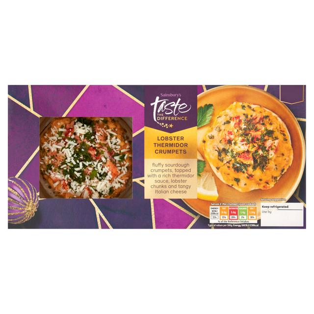 Sainsbury's Lobster Crumpets, Taste the Difference 200g