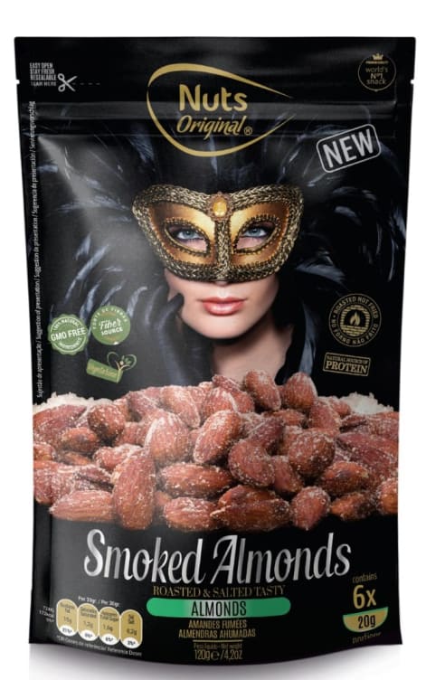 Mandler Røkte 120g Nuts Original