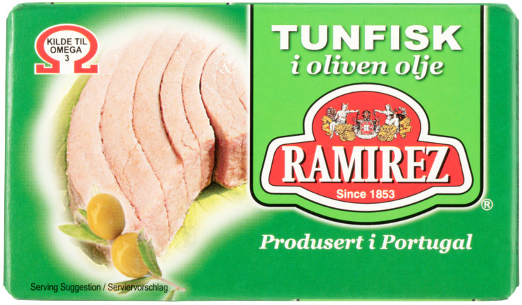 Tunfisk i Olivenolje 120g Ramirez