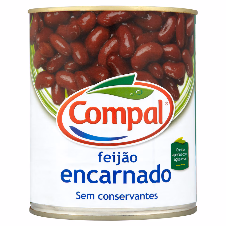 Compal Red Beans In Tin /Encarnado 845G