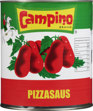 Pizzasaus i Boks 3kg Campino