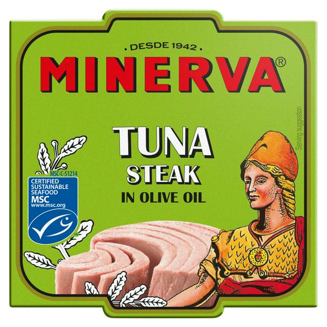 Minerva Tuna Steak in Olive Oil 160g