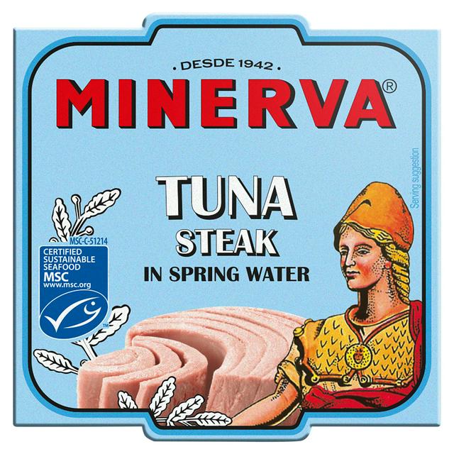 Minerva Tuna Steak in Spring Water 160g