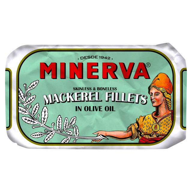 Minerva Mackerel Fillets in Olive Oil 120g