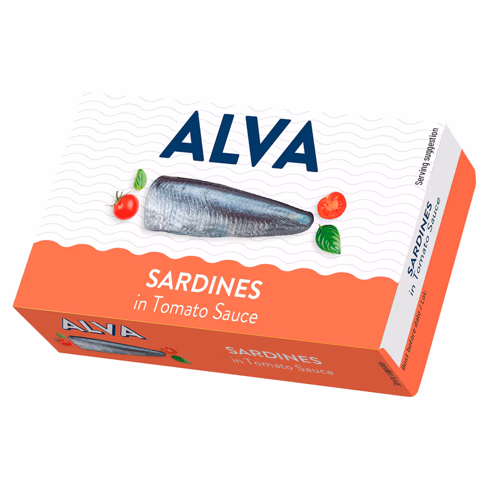 Alva Sardines in Tomato Sauce 120g