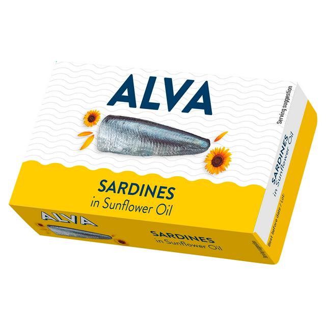 Alva Sardines in Sunflower Oil 120g