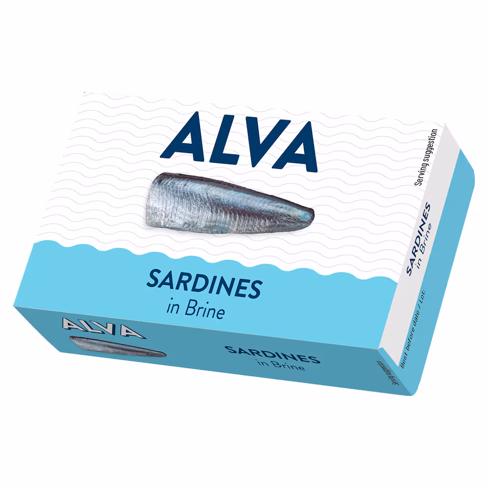 Alva Sardines in Brine 120g