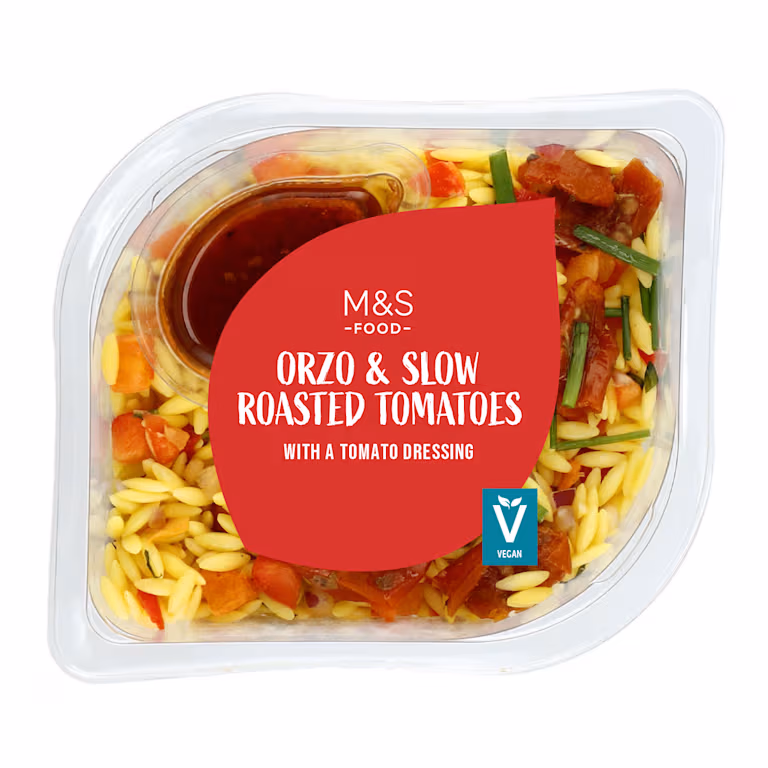 M&S Orzo and Slow Roasted Tomatoes