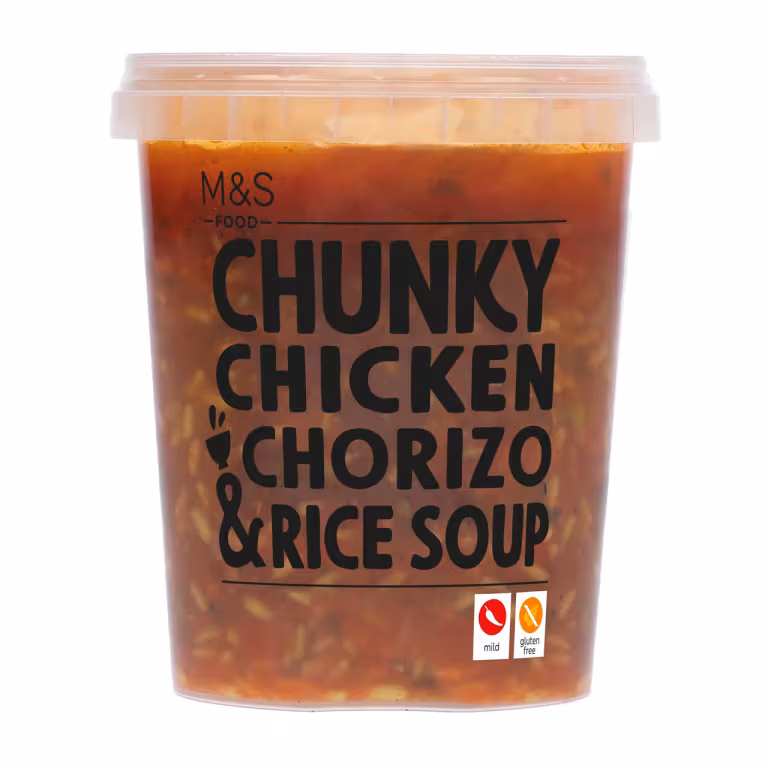 M&S Chicken, Chorizo and Rice Soup