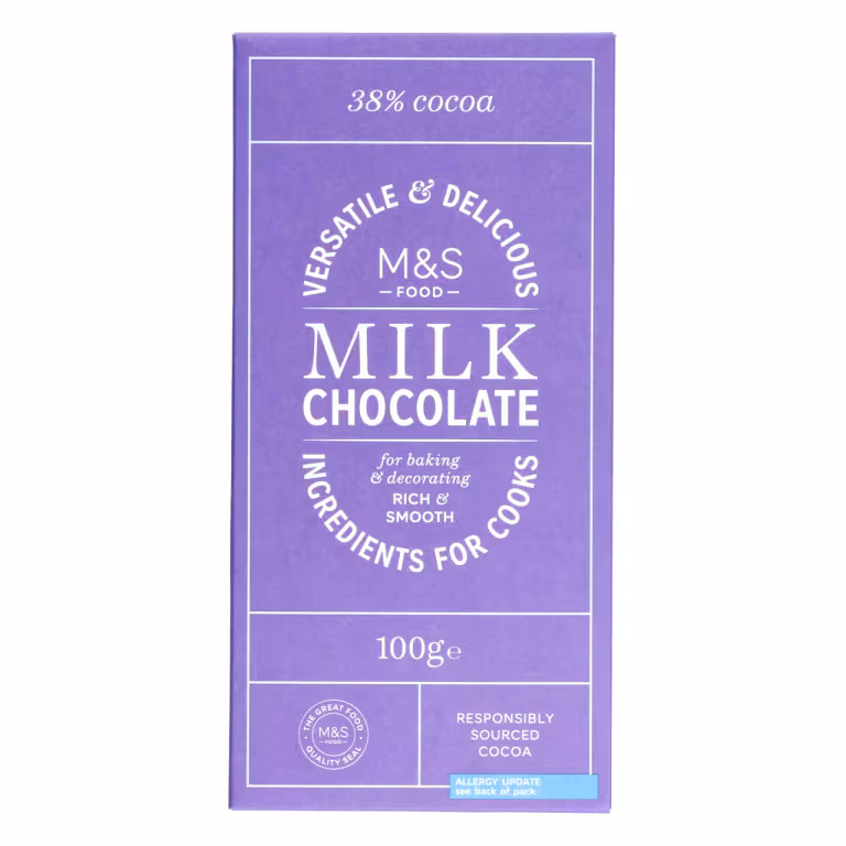 M&S Milk Cooking Chocolate
