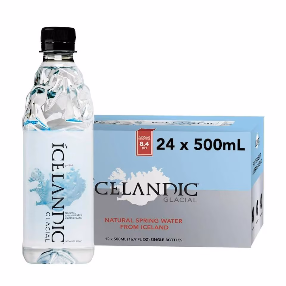 Icelandic Glacial Still Water 24 x 500ml | Clear