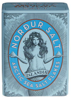 Havsalt Boks 125g Nordur