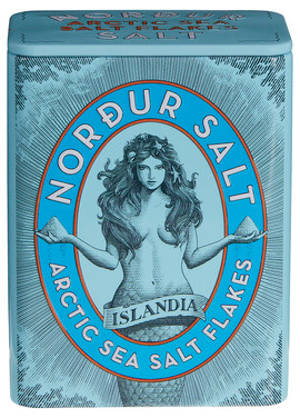 Havsalt Boks 125g Nordur