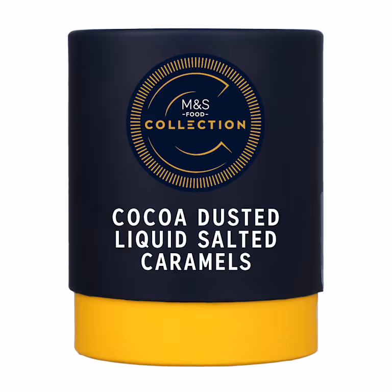 M&S Cocoa Dusted Salted Caramels