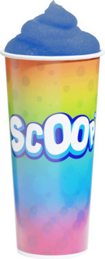 Scoop Tropical Blue Slush