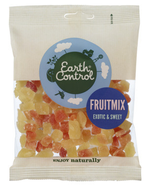 Earth Control Frukt Terninger Mix 125g