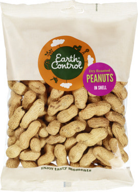 Earth Control Peanøtter i Skall 250g