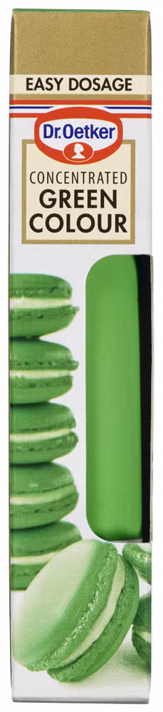 Grønn geléfarge Konsentrert, 15 g