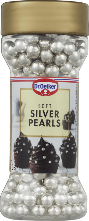 Strøssel Sølvperler Soft 45g Dr.Oetker