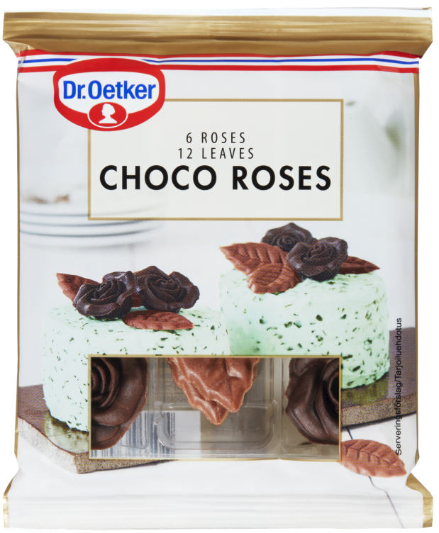 Kakaoroser m/Blad 50g Dr.Oetker