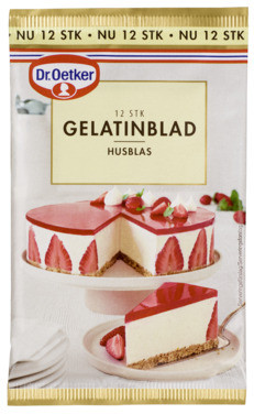 Gelatinblader 12 stk Dr Oetker