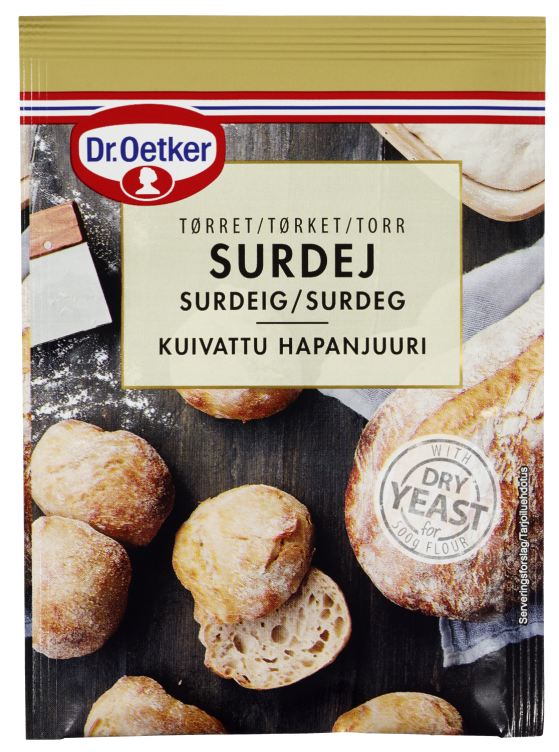 Surdeig Tørket 30g Dr.Oetker