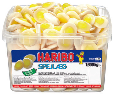 Speilegg Løsvekt Haribo