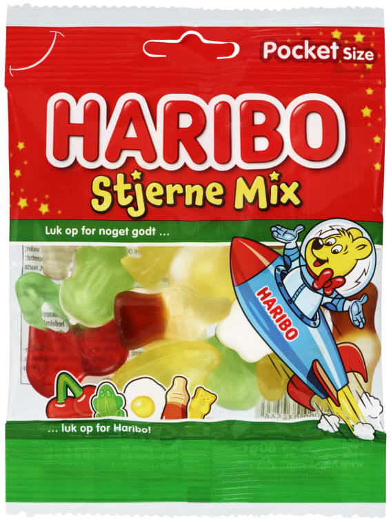 Stjerne Mix 80g Haribo