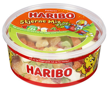 Stjerne Mix Sur 900g Rd Haribo