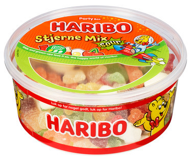 Stjerne Mix Sur 900g Rd Haribo