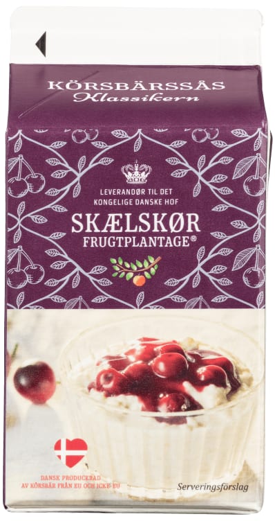 Kirsebærsaus 500g Skælskør