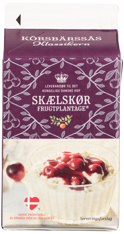 Kirsebærsaus 500g Skælskør