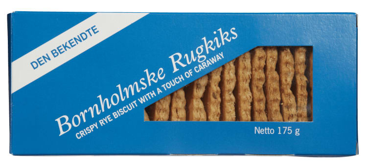 Rugkjeks 175g Bornholmske